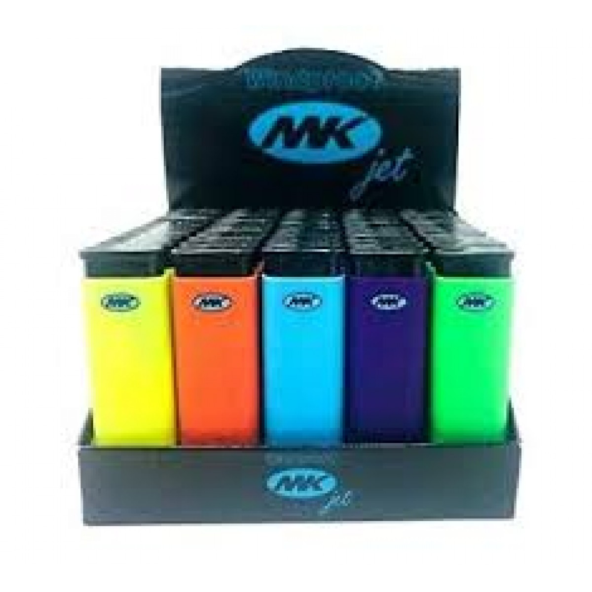 MK JET Color Lighters | Full Sized, Premium Disposable Lighters